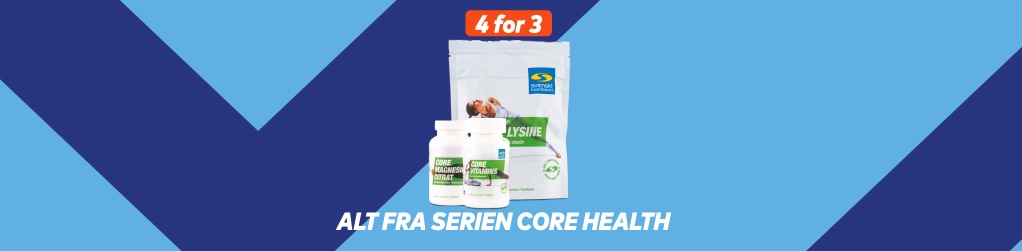 Uge 50: Core Health-serien - 4 for 3